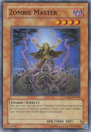 Zombie Master TAEV-EN039 YuGiOh Tactical Evolution