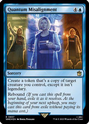 Quantum Misalignment [Foil] (Magic Doctor Who)