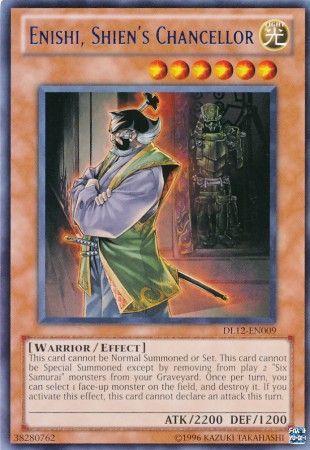 Enishi, Shien's Chancellor DL12-EN009 YuGiOh Duelist League 3
