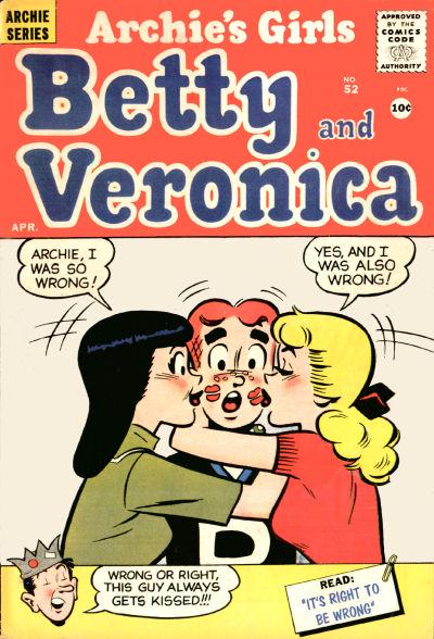 Archie's Girls Betty and Veronica #52 (1960) Comic Books Archie's Girls Betty and Veronica