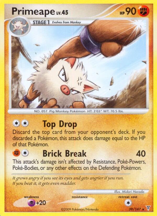 Primeape #39 Pokemon Supreme Victors