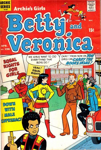 Archie's Girls Betty and Veronica #196 (1972) Comic Books Archie's Girls Betty and Veronica