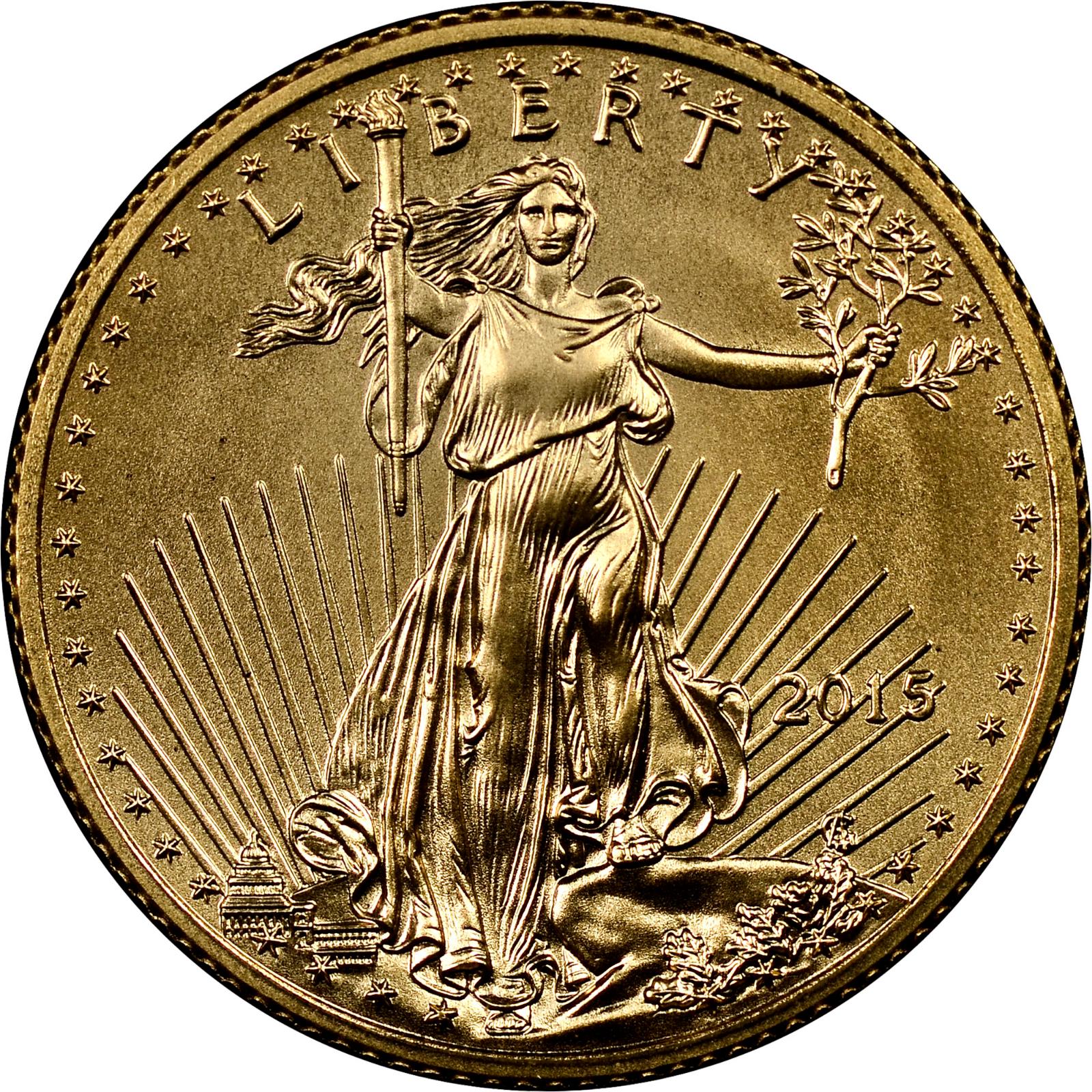 2015 Coins $10 American Gold Eagle