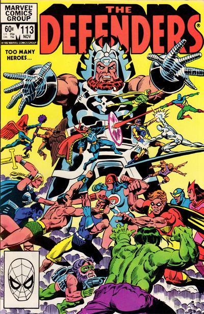 Defenders #113 (1982) Comic Books Defenders