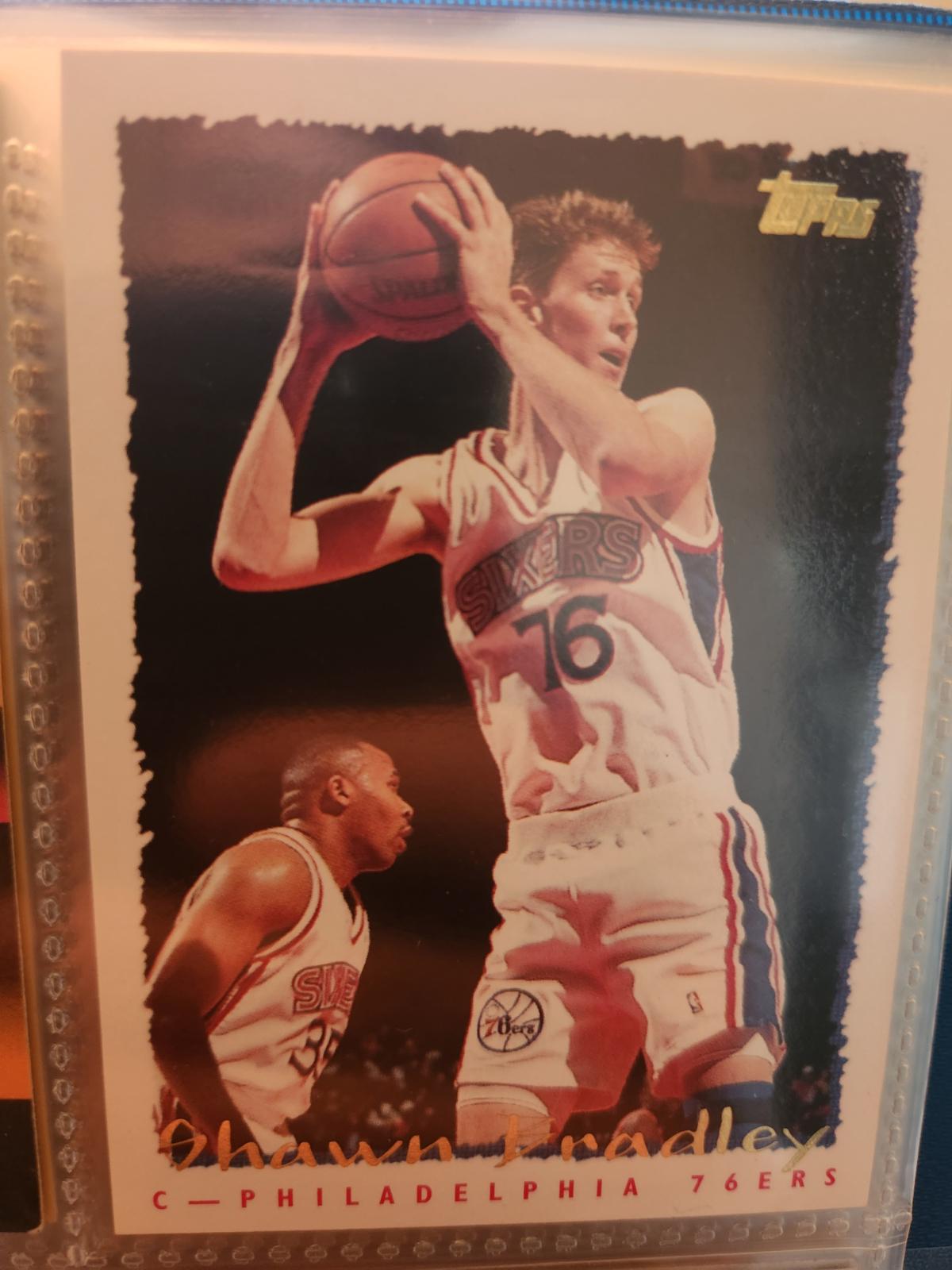 Shawn Bradley #284 Basketball Cards 1994 Topps