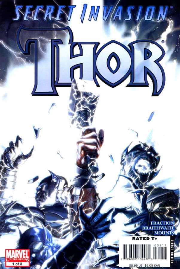 Secret Invasion: Thor #1 (2008) Comic Books Secret Invasion: Thor