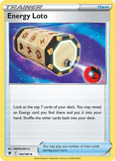 Energy Loto #140 Cover Art