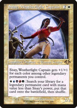Sisay, Weatherlight Captain #29 Magic Modern Horizons