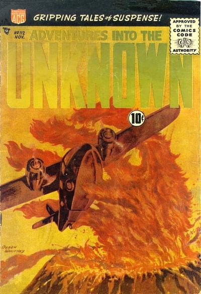 Adventures into the Unknown #112 (1959) Comic Books Adventures into the Unknown