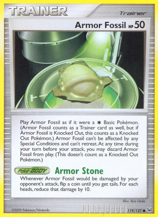 Armor Fossil #119 Pokemon Platinum