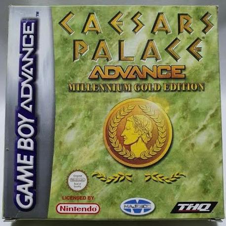 Caesars Palace Advance: Millenium Gold Edition PAL GameBoy Advance