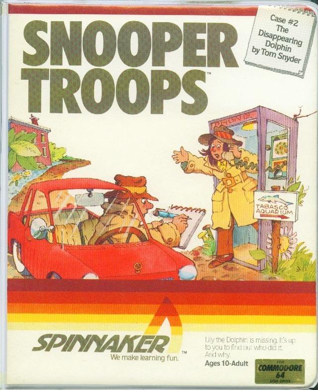 Snooper Troops: Case #2: The Disappearing Dolphin by Tom Snyder Commodore 64
