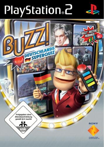 Buzz! Deutschlands Superquiz PAL Playstation 2