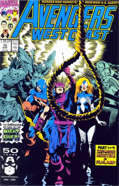 West Coast Avengers #76 (1991) Comic Books West Coast Avengers