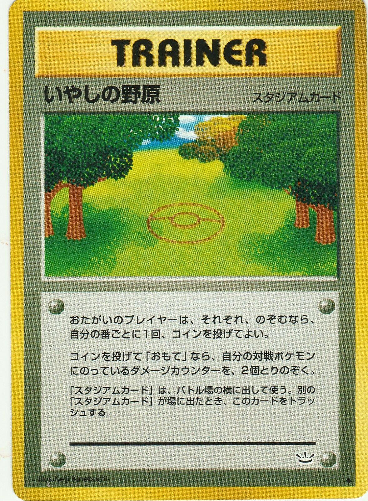 Healing Field Pokemon Japanese Awakening Legends