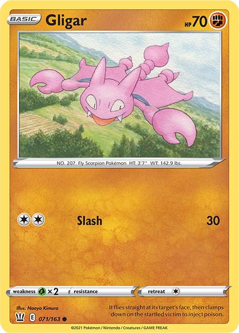 Gligar #71 Pokemon Battle Styles