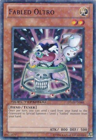 Fabled Oltro DT03-EN066 YuGiOh Duel Terminal 3