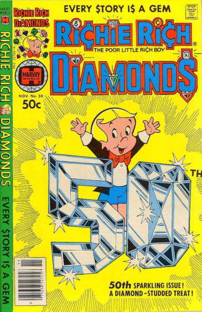 Richie Rich Diamonds #50 (1980) Comic Books Richie Rich Diamonds