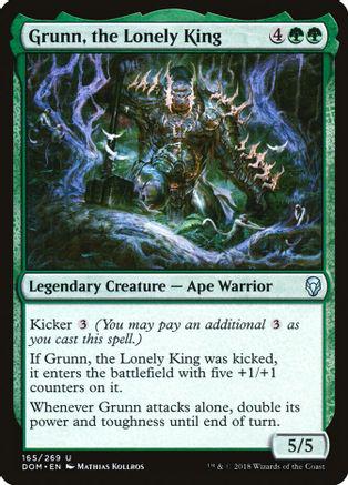 Grunn, the Lonely King Magic Dominaria