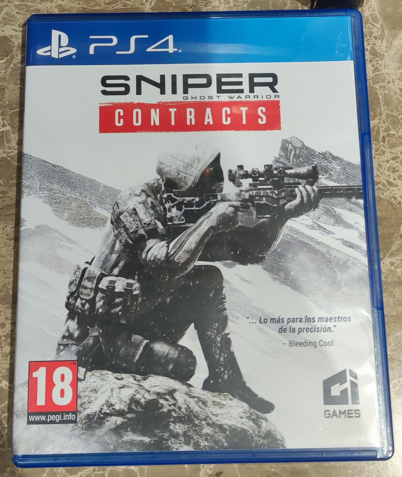 Sniper Ghost Warrior Contracts PAL Playstation 4