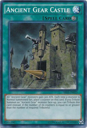 Ancient Gear Castle SR03-EN023 YuGiOh Structure Deck: Machine Reactor