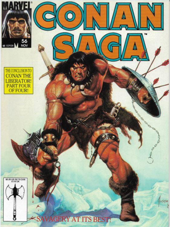Conan Saga #56 (1991) Comic Books Conan Saga