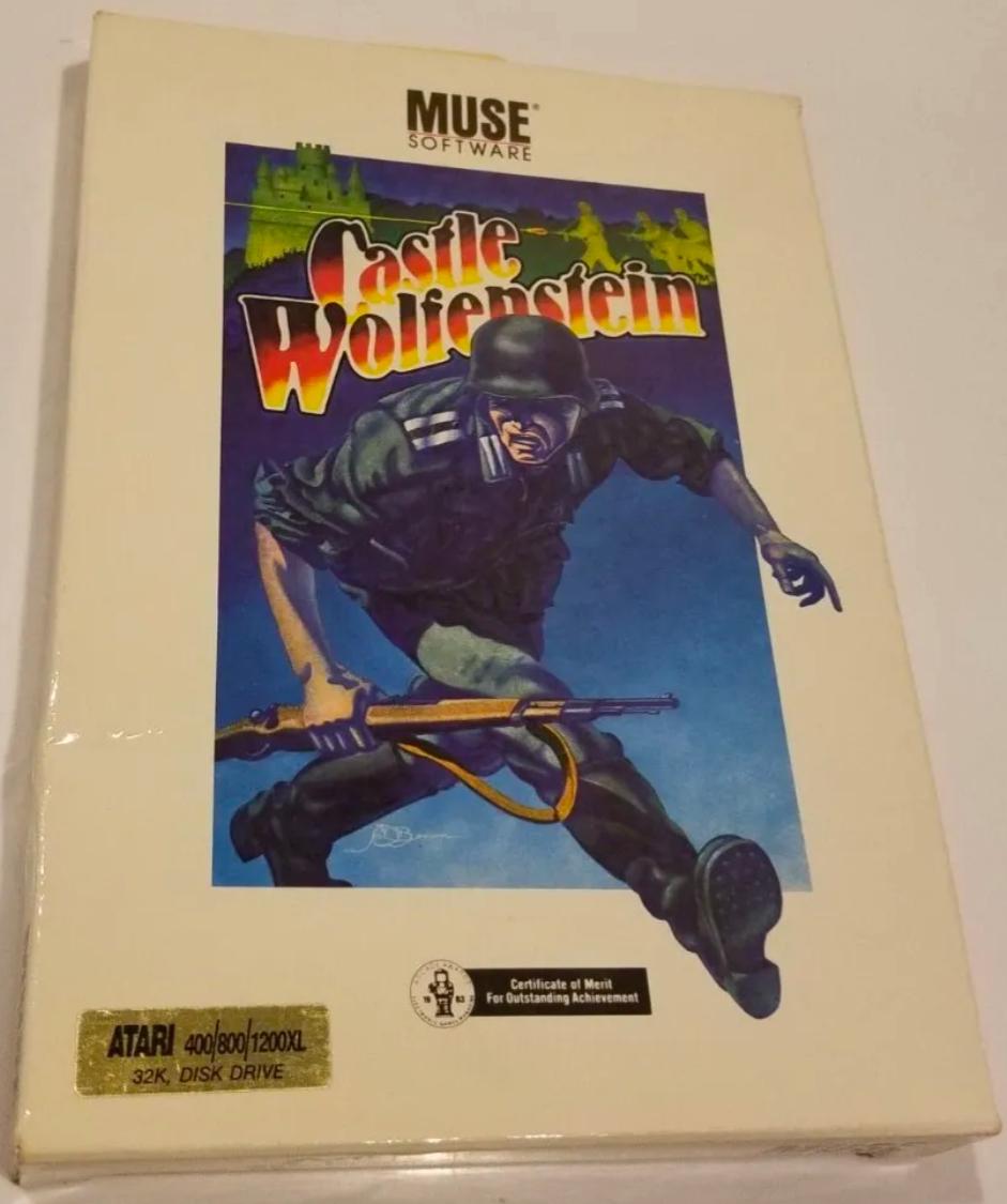Castle Wolfenstein Atari 400