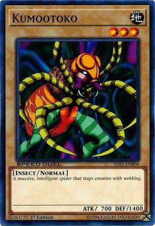 Kumootoko SS03-ENB06 YuGiOh Speed Duel Starter Decks: Ultimate Predators