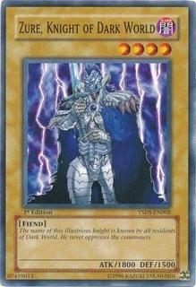 Zure, Knight of Dark World YSDS-EN008