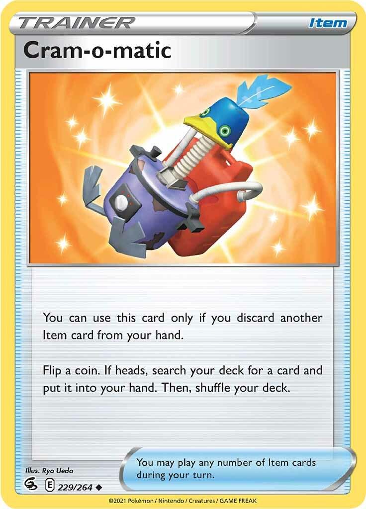Cram-o-matic #229 Pokemon Fusion Strike