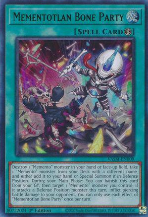 Mementotlan Bone Party VASM-EN009 Cover Art