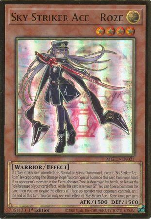 Sky Striker Ace - Roze MGED-EN021 YuGiOh Maximum Gold: El Dorado