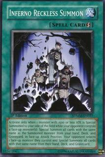 Inferno Reckless Summon SDMM-EN027