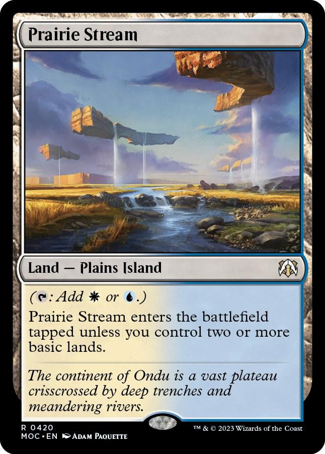 Prairie Stream #420 Magic March of the Machine Commander