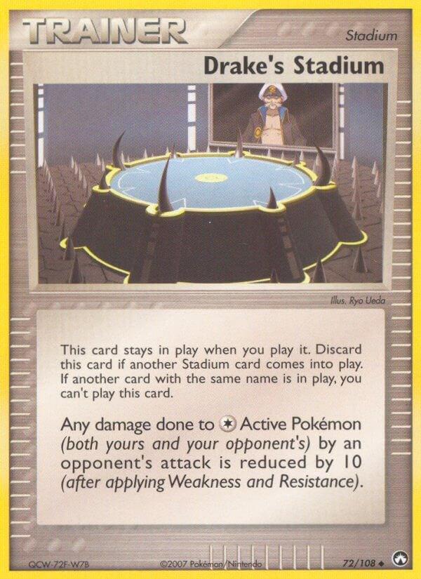 Drake's Stadium #72 Pokemon Power Keepers