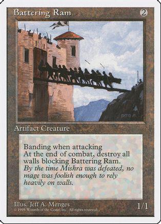 Battering Ram Magic 4th Edition