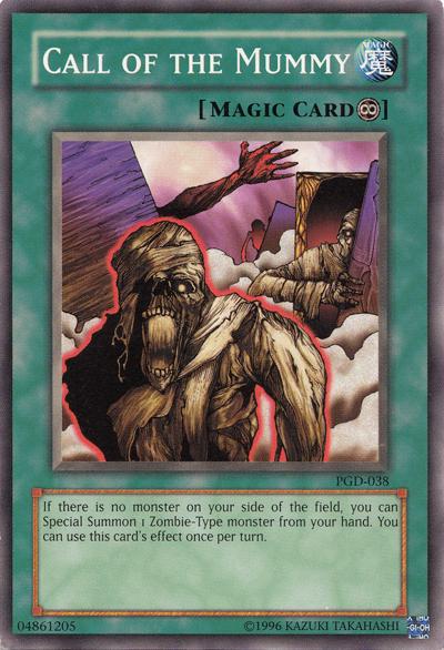 Call of the Mummy PGD-038 YuGiOh Pharaonic Guardian