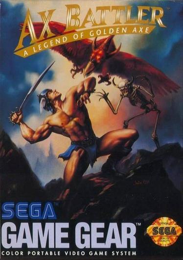 Ax Battler a Legend of Golden Axe Cover Art