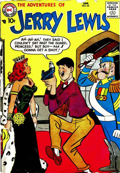 Adventures of Jerry Lewis #42 (1958) Comic Books Adventures of Jerry Lewis