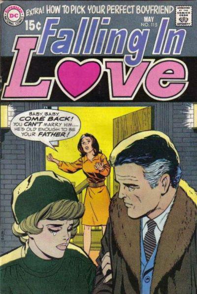 Falling in Love #115 (1970) Comic Books Falling In Love