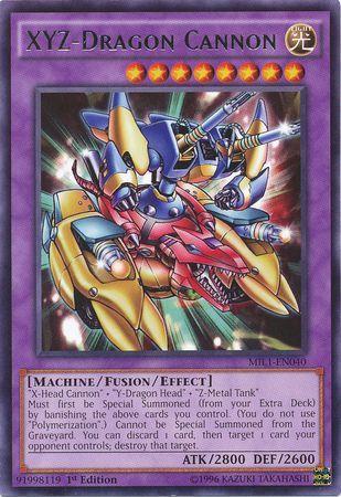 XYZ-Dragon Cannon MIL1-EN040 YuGiOh Millennium Pack