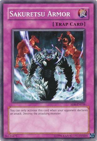Sakuretsu Armor SD8-EN034 YuGiOh Structure Deck: Lord of the Storm