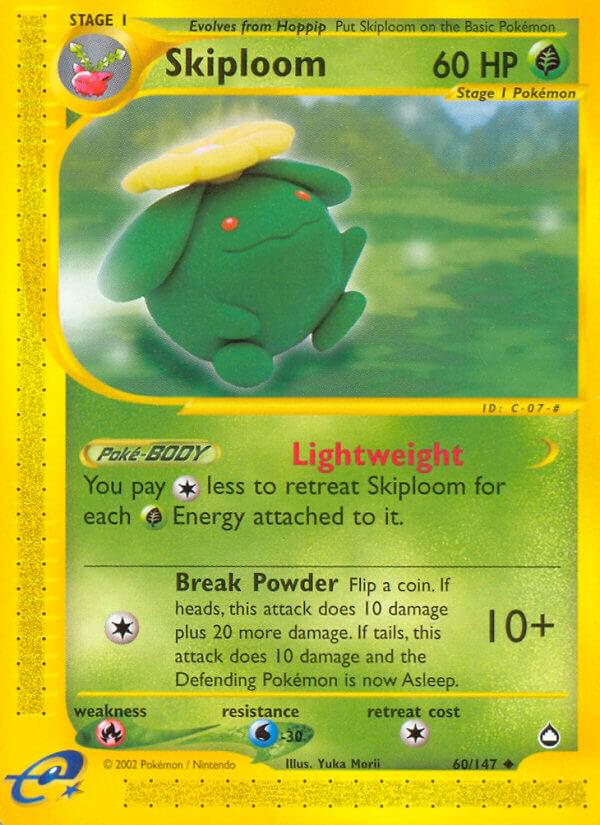 Skiploom #60 Pokemon Aquapolis