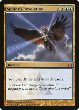 Sphinx's Revelation Magic Return to Ravnica