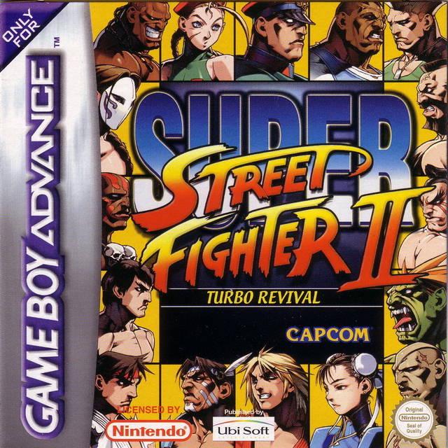 Super Street Fighter IIX Revival PAL GameBoy Advance