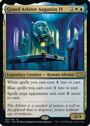 Grand Arbiter Augustin IV #221 Magic Double Masters 2022
