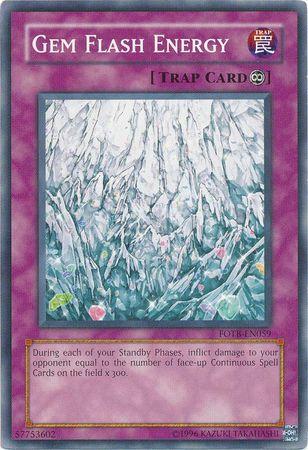 Gem Flash Energy FOTB-EN059 YuGiOh Force of the Breaker