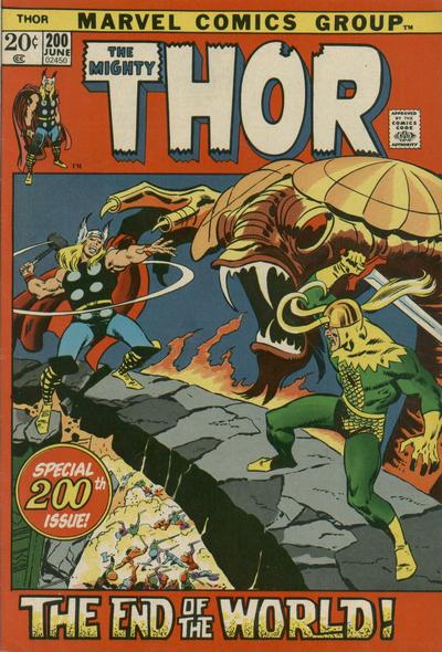 Thor #200 (1972) Comic Books Thor