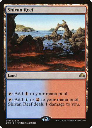 Shivan Reef Magic Magic Origins
