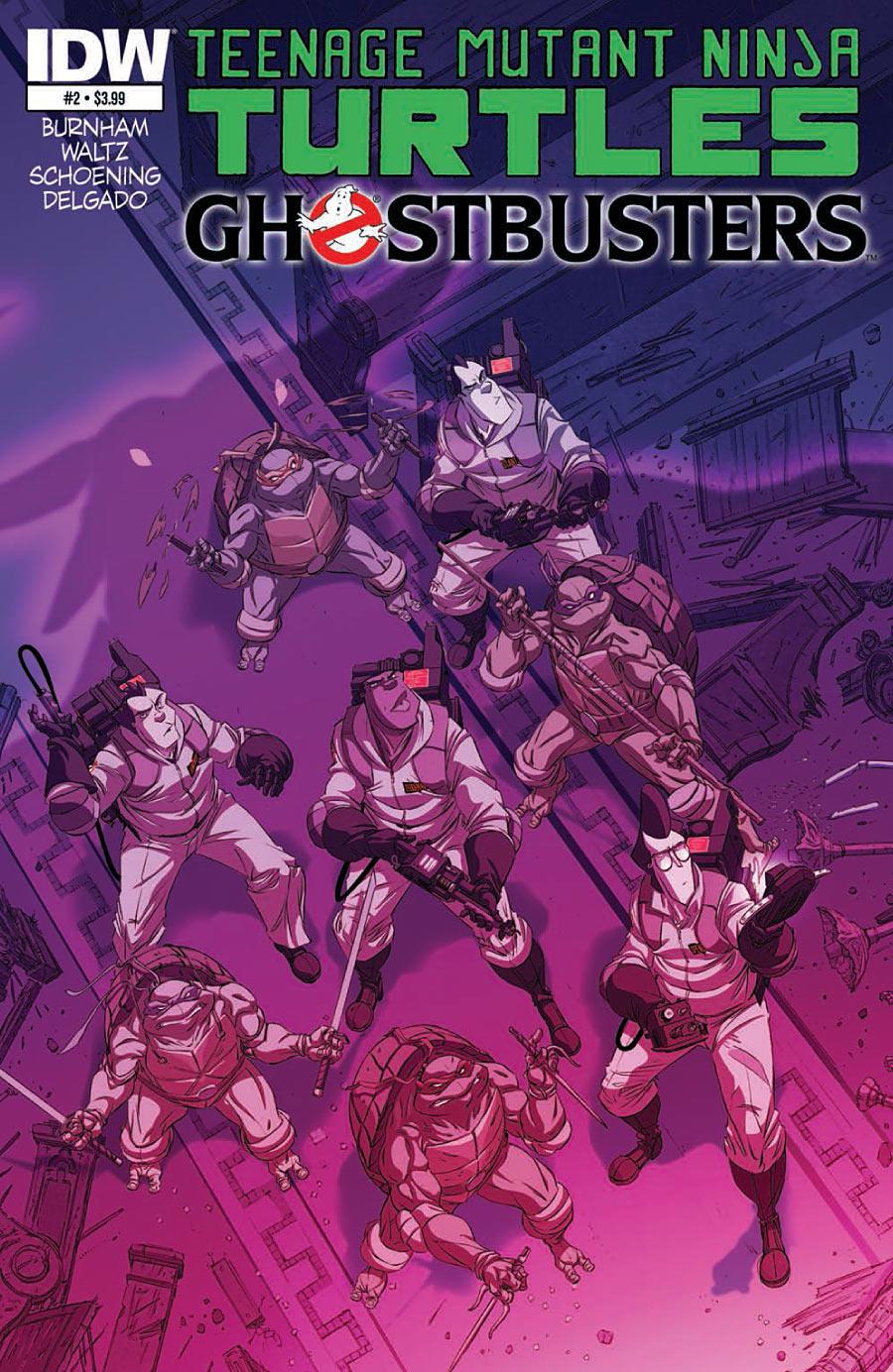 Teenage Mutant Ninja Turtles / Ghostbusters #2 (2014) Comic Books Teenage Mutant Ninja Turtles / Ghostbusters